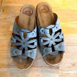 Dansko Sandals Baby Blue